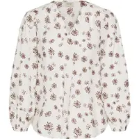 Fransa Blusa 'FRKALIA' marrón / blanco natural