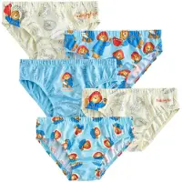 Next Calzoncillo 'Paddington Bear' crema / azul real / caramelo / amarillo claro
