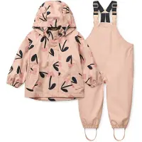 Liewood - Kid's Manu Rainwear Set - Conjunto impermeable size 98, fucsia