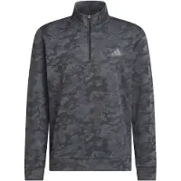 Adidas adidasSUDADERA ULTIMATE365 HIDRÓFUGA Y RESISTENTE CON CREMALLERA HASTA EL PECHO S Black / Grey Four Hombre