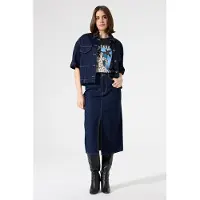 Garcia Ladies Skirt Rinsed Talla: M | Faldas Midi Outlet | Mujer