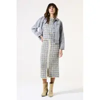 Garcia Ladies Skirt Whitecap Talla: M | Faldas Midi Outlet | Mujer | Blanco