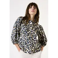 Garcia Ladies Shirt Ls Almond Talla: XL | Manga Larga Outlet | Mujer | Marrón