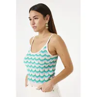 Garcia Ladies Singlet Vivid Green Talla: XXL | Camisetas de Tirantes Outlet | Mujer | Verde