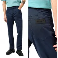 Wrangler Pantalón chino 'TEXAS SLIM DARK NAVY' navy