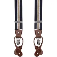 Suitable Luxe Tirantes Beige Marino Azul Azul marino