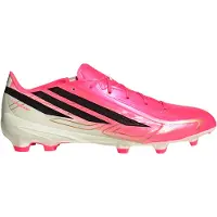 Adidas adidasBota de fútbol F50 Hyperfast League césped natural seco 48 Solar Turbo / Core Black / Gold Metallic Unisex