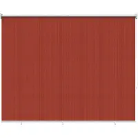 vidaXL - Persianas exteriores, bloquean el 90% de los rayos UV, color terracota, 180 x 140 cm, material: HDPE