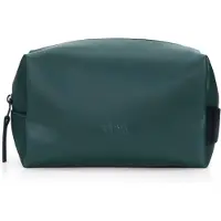 Rains unisex. 15580 Neceser Wash Small verde (OSFA), Casual, Poliuretano, outlet 2026.