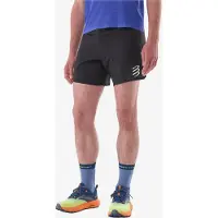 Compressport - Trail Racing Overshort - Pantalones cortos de running size XL, negro