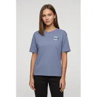 Timberland Graphic Short Sleeve Tee Medium Blue Talla: L | Camisetas de Seda Outlet | Mujer | Azul