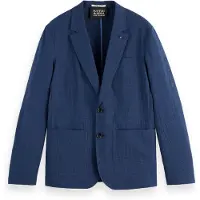 Scotch & Soda Regular-fit Unconstructed Cotton-blend Seersucker Blazer Sky Talla: XL | Blazers Outlet | Hombre