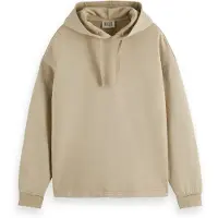 Scotch & Soda 3 Crosses Garment-dyed Hoodie Plaza Taupe Talla: XL | Sudaderas con Capucha Outlet | Hombre | Negro