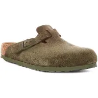 Birkenstock Zuecos Boston hombre - Kaki - 39