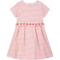 DANAMADE Vestido 'DGERDA' naranja / blanco