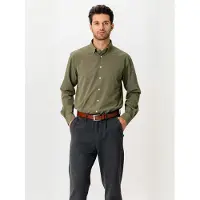 TeeShoppen Camisa ' Premium ' oliva