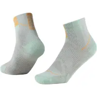 Buff - Coolnet Quarter Sock - Calcetines de running size 45-47, gris