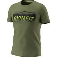 Dynafit - Transalper Graphic S/S Tee - Camiseta funcional size M, oliva