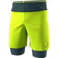 Dynafit - Ultra 2/1 Shorts - Pantalones cortos de running size S, verde
