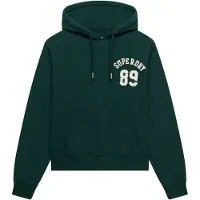 Superdry Sudadera Con Capucha Athletic Essentials Applique Crop