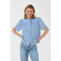 Cream Blusa azul oscuro