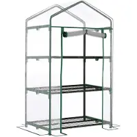 Linder Exclusiv GmbH Linder Exclusiv Invernadero de jardín MC4302 130x69x50 cm