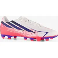 Adidas adidasBota de fútbol F50 Hyperfast Club césped natural seco / multisuperficie 41 1/3 Cloud White / Solar Purple / Solar Turbo Unisex