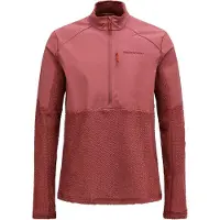 Peak Performance - Forros polares - M Freelight Alpha Half Zip Wild Rouge de Lana - Talla L - Rojo