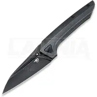 Bestech Navaja VK-Navi - Blackwash - Titanium, negro
