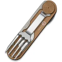 CIVIVI Partake C24032C-2, Stainless Steel, Brown Aluminum, cubiertos de exterior