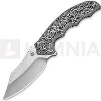 CIVIVI Navaja Pentad, Black/White Vortex Micarta, Satin
