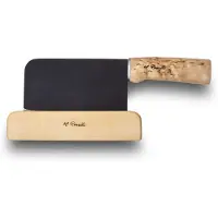 Roselli Chinese Chef Knife R730 Carbon Steel, Curly Birch, Chinese, cuchillo de chef, 15.5 cm