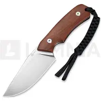 CIVIVI Gander C24058B-3, Satin Finished 14C28N, Guibourtia Wood, cuchillo fijo, diseño de Matt Gentry