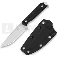 Kizer Cutlery Begleiter Fix 1045MD2, Satin AEB-L, Black G10, cuchillo fijo, diseño de Azo