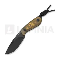 Kizer Cutlery Buddy 1081A1 Black Nitro-V, Ultem, cuchillo fijo, diseño de Maksim Epifantsev