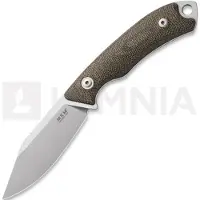 MKM Knives Cuchillo Pocket Tango 4 - Stonewash - Canvas Micarta, verde