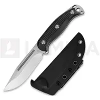 Kizer Cutlery Ursa Major 1082A1, Satin AEB-L, Black G10, cuchillo fijo, diseño de Maksim Epifantsev