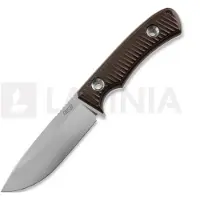 Trc knives Polheim 15th Anniversary Edition, Satin RWL-34, Maroon Micarta survival knife, diseño de Andrius Tricius