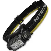 Nitecore NU40, negra, linterna frontal recargable