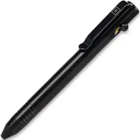 Big Idea Design Base Line Bolt Action Pen BS-BA-DLC Black DLC Titanium, bolígrafo EDC