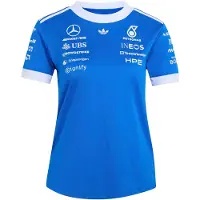 Adidas adidasCAMISETA MERCEDES - AMG PETRONAS FORMULA 1 TEAM BLUE WONDER M Blue Bird / White Mujer