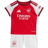 Adidas adidasConjunto primera equipación Arsenal FC 26/27 74 Better Scarlet Niño