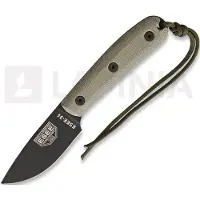 ESEE Cuchillo de supervivencia Model 3, modified handle
