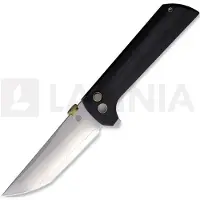 North Mountain Blade Navaja Chop 2 Button Lock Black G-10