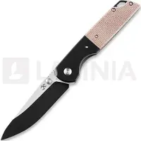 Kansept Knives Navaja Warrior Linerlock Micarta, marrón