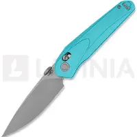 Bestech Navaja Mothus - Blastwash - G10, light blue