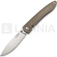 CJRB Navaja Ria, green micarta