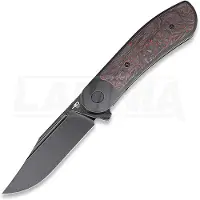 Bestech Navaja Vestige - Blackwash - Red Marble CF