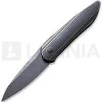 We Knife Navaja Black Void Opus, black ti with black G10 inlay
