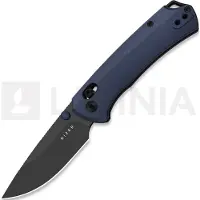 Kizer Cutlery Navaja T1 CD M390, Blue Aluminum, Matte DLC Ultra
